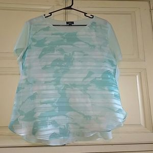 Mossimo xl polyester blouse